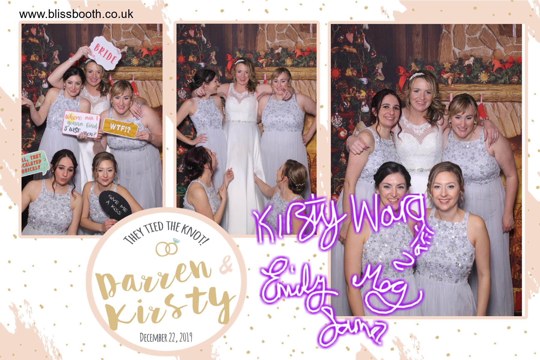 Kirsty and Darren | View more photos from the event at gallery.blissbooth.co.uk/u/BlissBooth/Kirsty-and-Darren